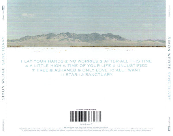 Simon Webbe - Sanctuary - Used CD image 7