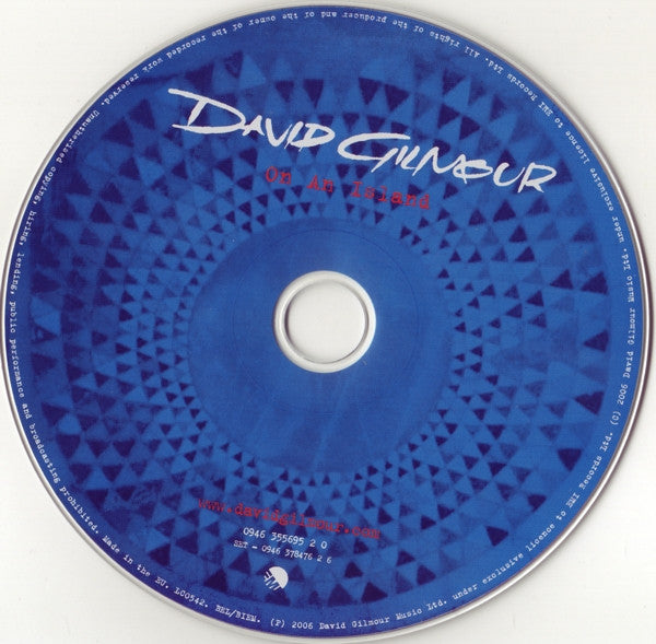 David Gilmour - On An Island - Used CD image 5