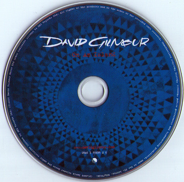 David Gilmour - On An Island - Used CD image 8