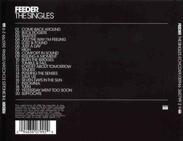 Feeder - Singles - Used CD image 2