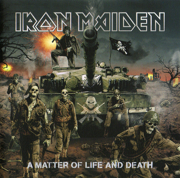 Iron Maiden - A Matter Of Life And Death - Used CD image 6