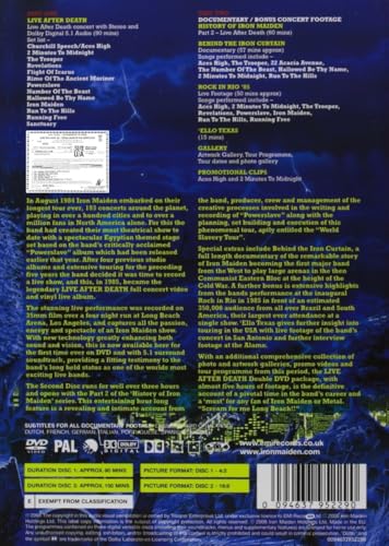 Iron Maiden - Live After Death - DVD image 2