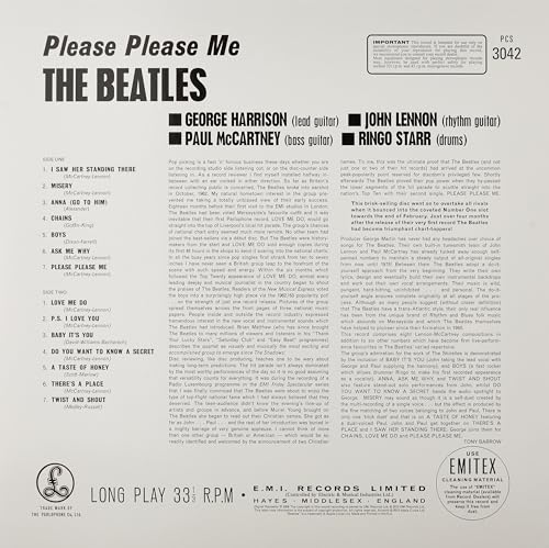 BEATLES - Please Please Me - Vinyl Record image 2