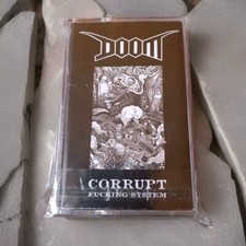 Doom - Corrupt Fucking System - Cassette image 1