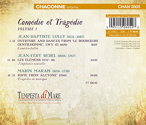 Tempesta Di Mare - Comédie Et Tragédie - CD image 2