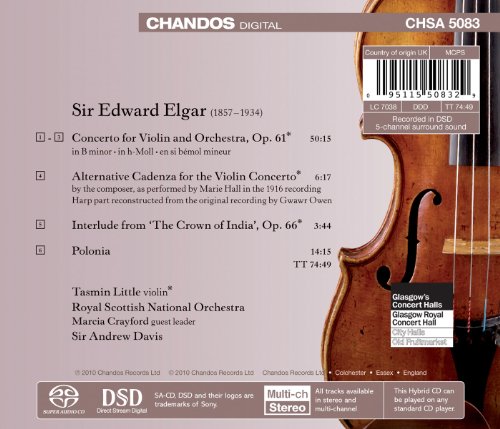 Sir Edward Elgar - Violin Concerto - Interlude from The Crown of India - image 2