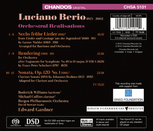 Luciano Berio - Berio: Realisations - CD image 2