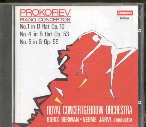 Piano Concertos 1 4 and 5 - CD image 1
