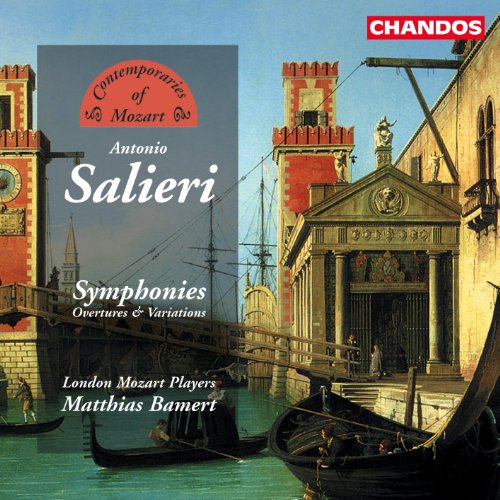 Antonio Salieri - Symphonies Overtures and variations - - CD image 2