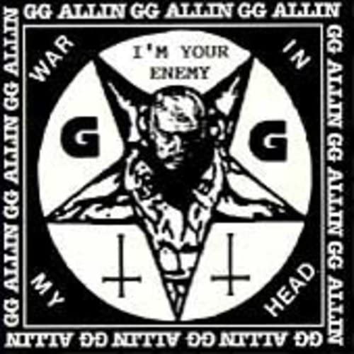 GG ALLIN - WAR IN MY HEAD / I'M YOUR... - CD image 2