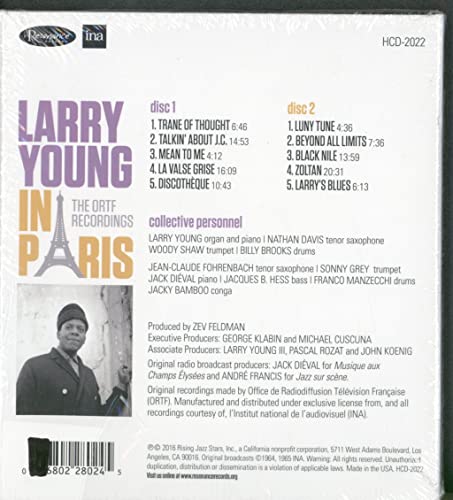 Larry Young - in Paris - CD image 2