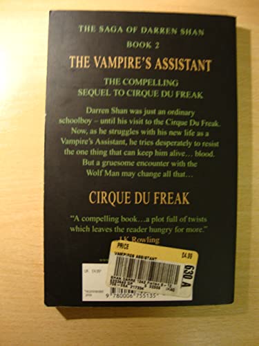 Darren Shan - Vampire's Assistant : 2 - Paperback image 3
