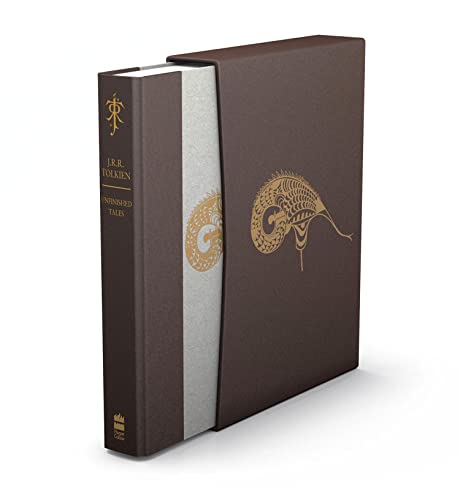 J.R.R. Tolkien - Unfinished Tales (Deluxe Slipcase Edition) - Hardback image 1