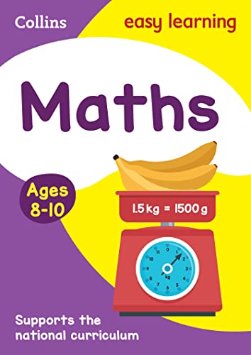 Collins Easy Learnin - Maths Ages 8-10 - Paperback image 1