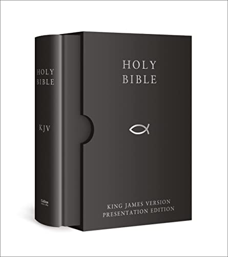 HOLY BIBLE: King James Version (KJV) Black Presentation Edition - Hard image 1