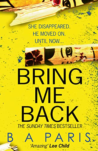 B.A. Paris - Bring Me Back - Paperback image 1