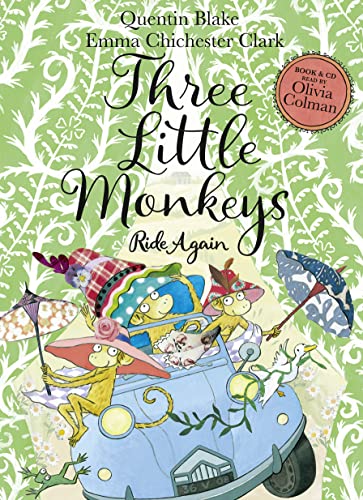 Olivia Colman - Three Little Monkeys Ride Again : Book & CD - Paperbac image 1