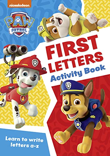 Paw Patrol First Letters Activity Book : Get Ready for School with Paw image 1