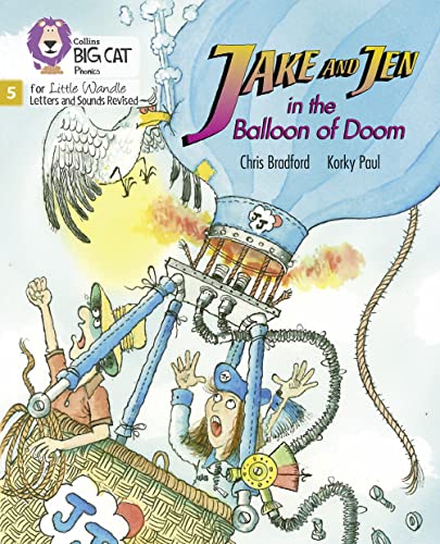Chris Bradford - Jake and Jen and the Balloon of Doom : Phase 5 - Pape image 1