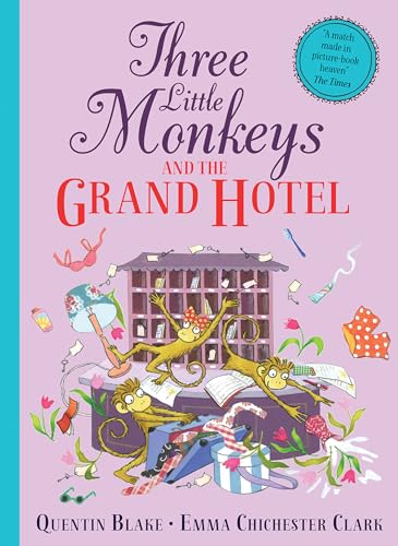 Quentin Blake - Three Little Monkeys and the Grand Hotel - Paperback image 1