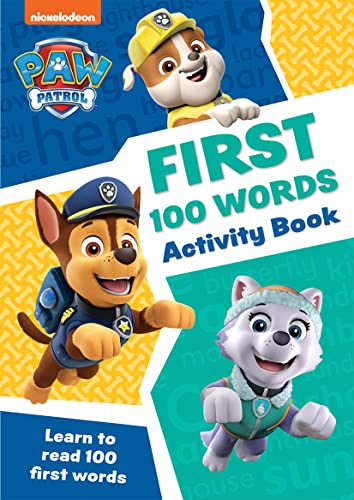 PAW Patrol First 100 Words Activity Book : Get Set for School! - Paper image 1