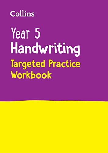 Collins KS2 - Year 5 Handwriting Targeted Practice Workbook : Ideal fo image 1