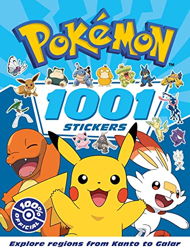 Pokemon - : 1001 Stickers - Paperback image 1