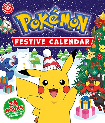 Pokemon - : Festive Calendar : A Festive Collection of 24 Books, Activ image 1