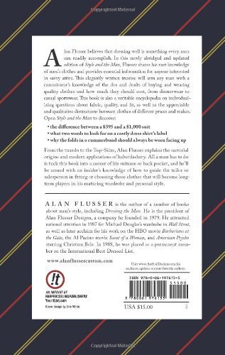 Alan Flusser - Style and the Man - Hardback image 3