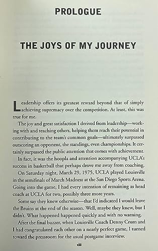 John Wooden - Wooden on Leadership - Hardback image 5