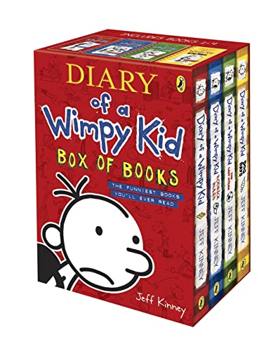 Jeff Kinney - Diary of a Wimpy Kid Box of Books - Paperback image 1