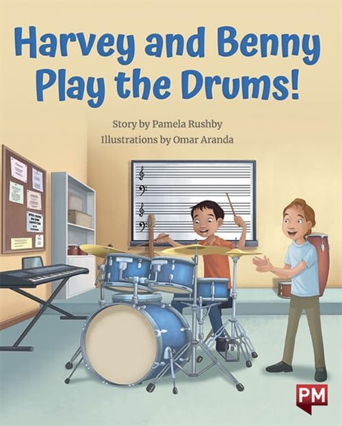 PAMELA RUSHBY - HARVEY & BENNY PLAY THE DRUMS - Paperback image 1