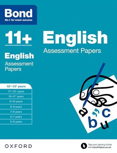 Bond - 11+: English: Assessment Papers : 12+-13+ years - Paperback image 1