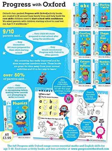 Nicola Palin - Progress with Oxford: Numbers up to 10 Age 3-4 - Paperb image 2