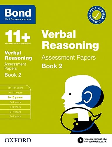 Bond 11+ Verbal Reasoning Assessment Papers 9-10 Years Book 2 - Paperb image 1