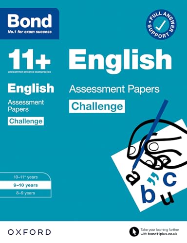 Bond 11+ - :  English Challenge Assessment Papers 9-10 years - Paperba image 1