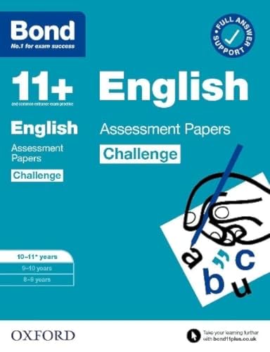 Bond 11+ - :  English Challenge Assessment Papers 10-11 years - Paperb image 1