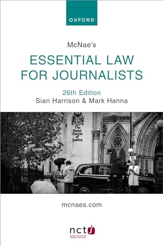 Mark Hanna - McNae's Essential Law for Journalists - Paperback image 1
