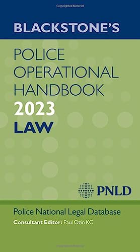 Police National Lega - Blackstone's Police Operational Handbook 20 image 1