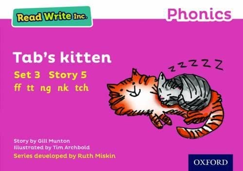 Gill Munton - Read Write Inc. Phonics: Tab's Kitten (Pink Set 3 St image 1