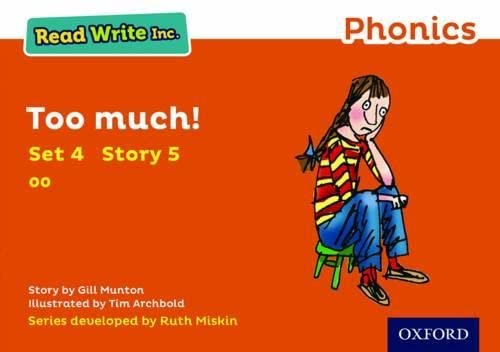 Gill Munton - Read Write Inc. Phonics: Too Much! (Orange Set 4 Storybo image 1