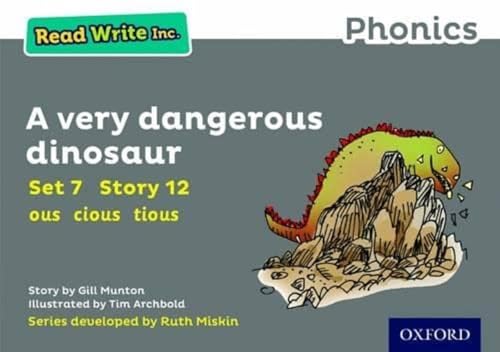 Gill Munton - Read Write Inc. Phonics: A Very Dangerous Dinosaur (Grey image 1