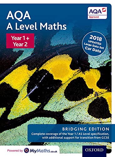 Katie Wood - AQA A Level Maths: Bridging Edition : Year 1 and 2 Combin image 1