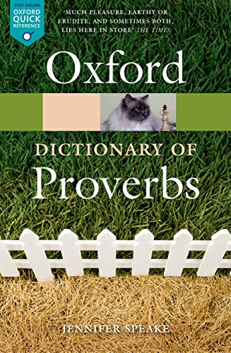 Oxford Dictionary of Proverbs - Paperback image 1