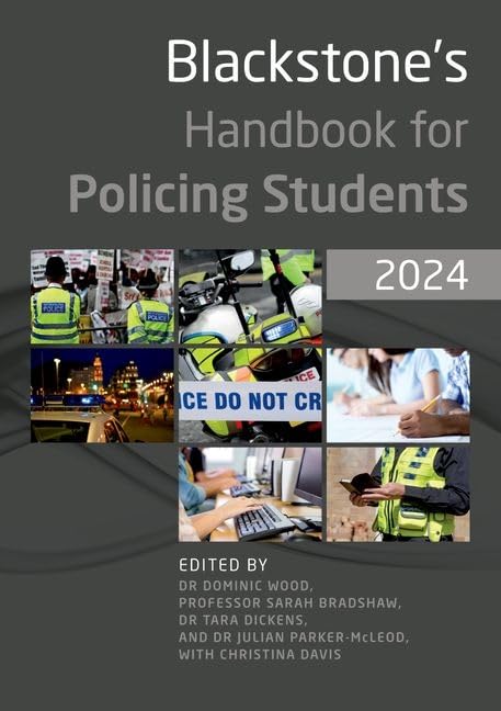Blackstone's Handbook for Policing Students 2024 - Paperback image 1
