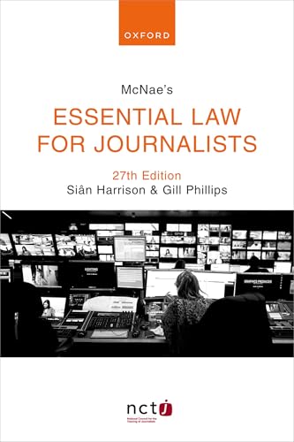 Gill Phillips - McNae's Essential Law for Journalists - Paperback image 1