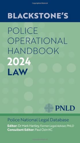 Mr Paul Ozin KC - Blackstone's Police Operational Handbook 2024 - image 1