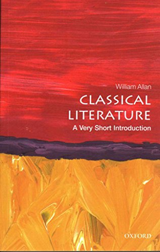 Colonel William Alla - Classical Literature: A Very Short Introduction image 1
