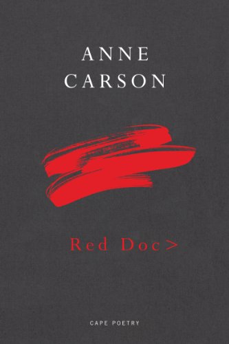Anne Carson - Red Doc> - Paperback image 1
