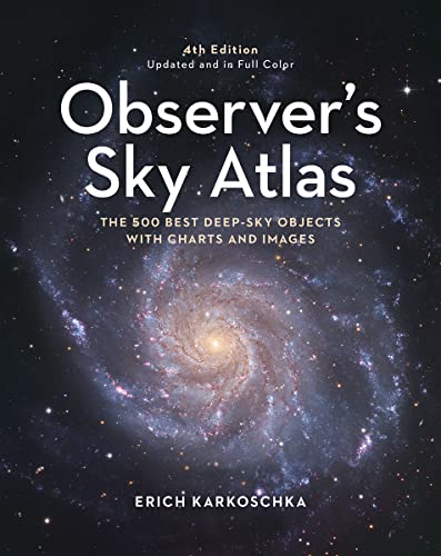 Erich Karkoschka - Observer's Sky Atlas : With 50 Star Charts Cove image 1